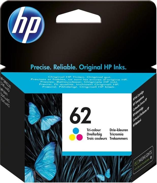 HP 62 - 4.5 ml - color (cyan, magenta, yellow) (M, C, Y)