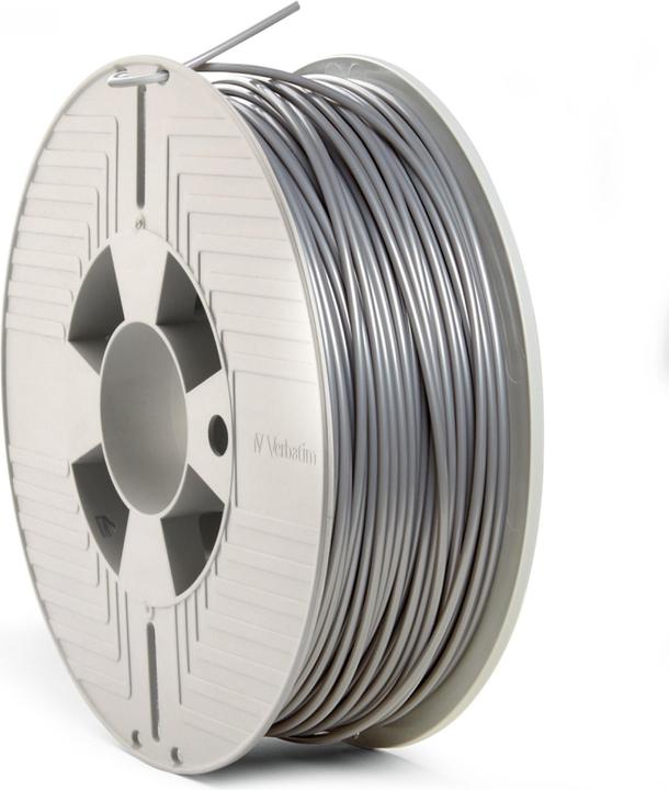 Verbatim PLA filament (PLA, 2.85 mm, 1000 g, Silver)