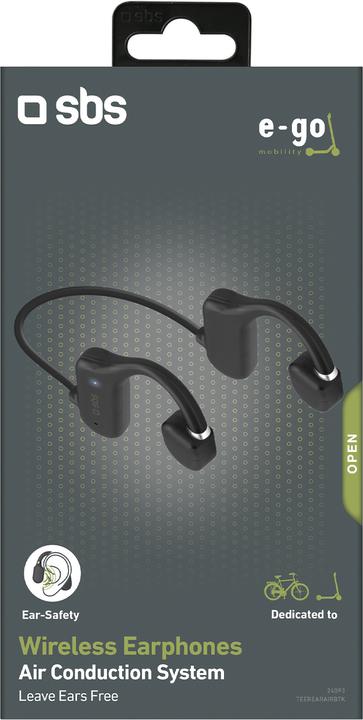 Image du produit SBS Ecouteurs sans fil avec "Air Conduction System (pas de réduction du bruit, 6 h, Sans fil)