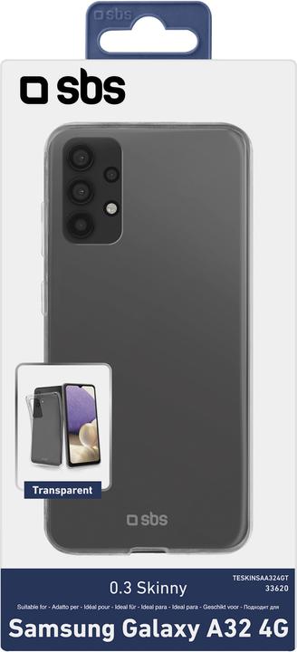 Produktbild SBS Cover Skinny für Samsung Galaxy A32 4G (Samsung Galaxy A32)