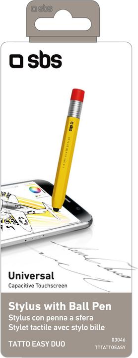 Actual product image SBS Stylus pen Write & Touch for smartphone and tablet