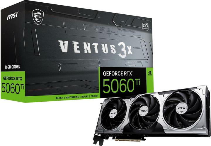 MSI GeForce RTX 5060 Ti Ventus 3X OC (16 GB)