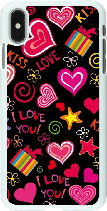 Immagine prodotto PhoneLook Copertina bianca San Valentino 2023 simboli d'amore (Apple iPhone XS Max)