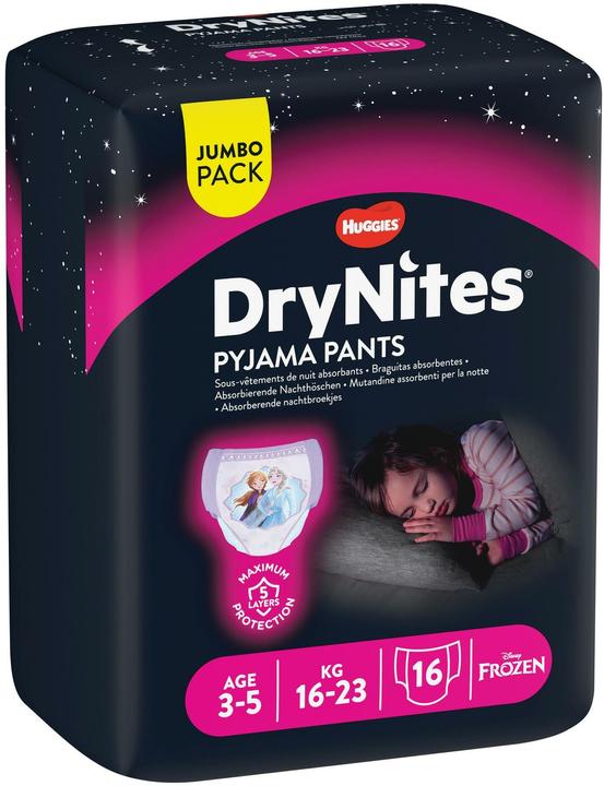Image du produit Huggies les acariens secs (Taille 3, Taille 4, Taille 5, Pack, 16 pièce(s))