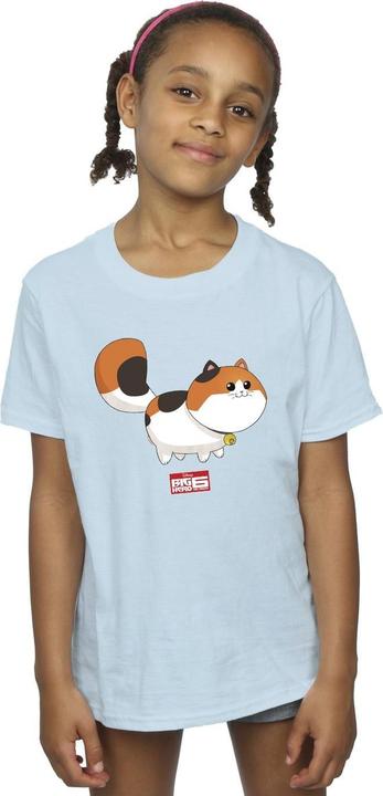 Immagine prodotto Disney Big Hero 6 Baymax Kitten Pose Maglietta Ragazze (152, 158)