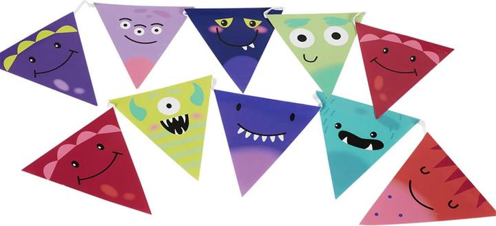 Actual product image Smiffys Monster Halloween Bunting