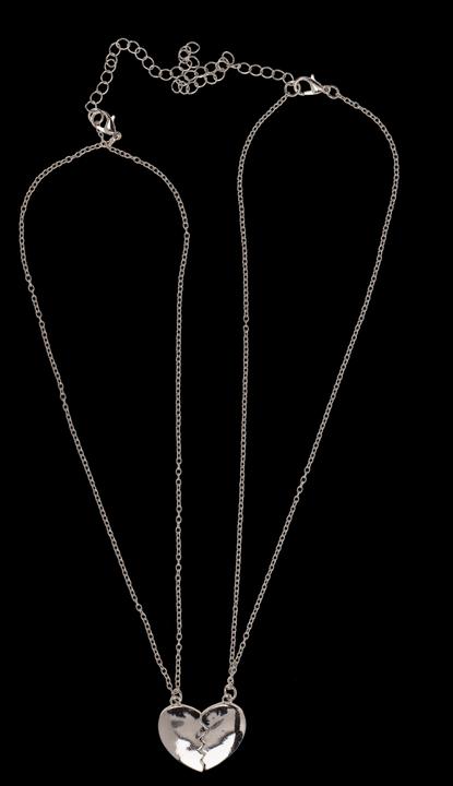 Image du produit Out of the blue Chaîne d'amitié Collier coeur (Métal)