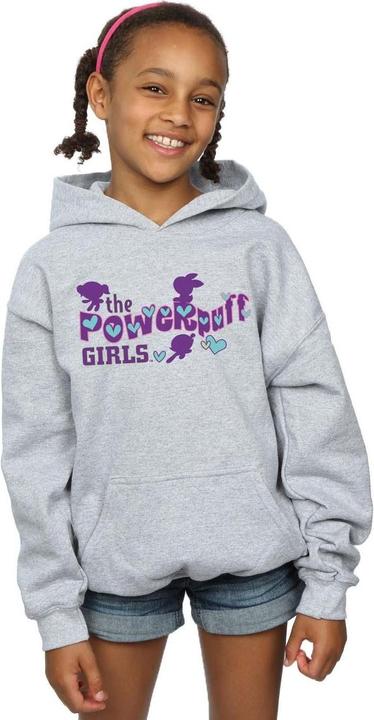 Image du produit The Powerpuff Girls - Sweat à capuche GIRLS PURPLE LOGO - Fille (116)