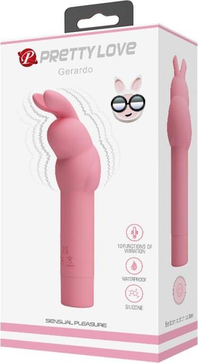 Immagine prodotto Pretty Love Vibratore In Silicone Gerardo Fuschia Rabbit