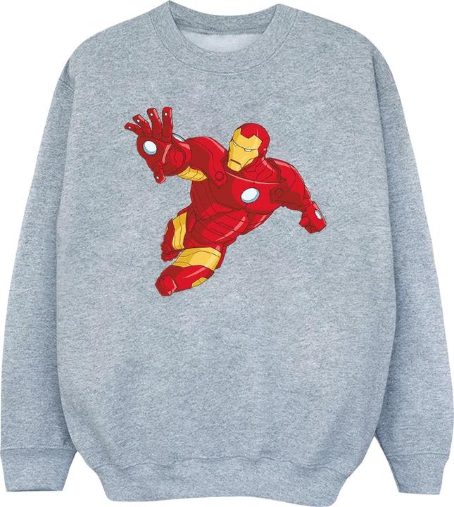 Immagine prodotto Iron Man Simple Felpa Ragazze (152, 158)