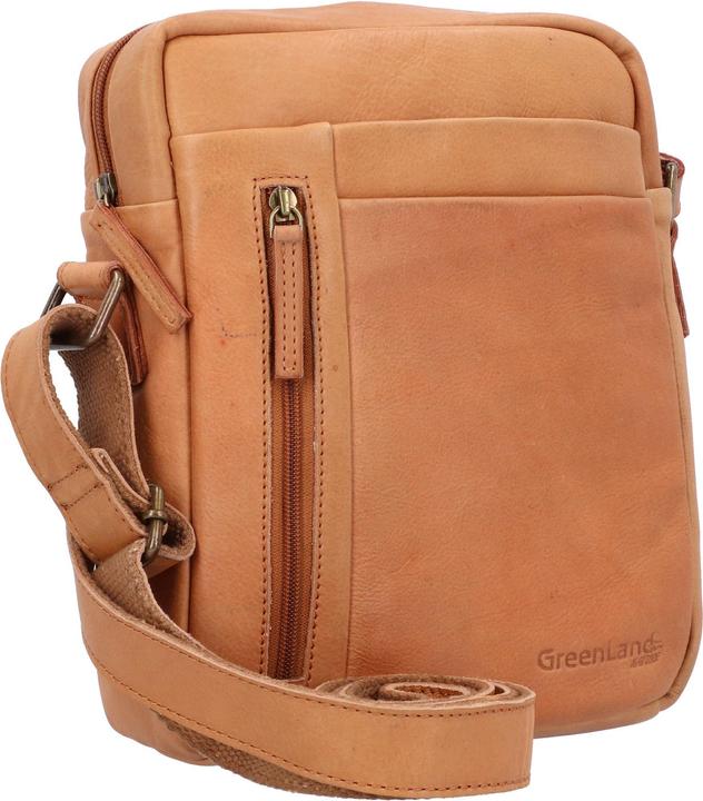 Image du produit Greenland Nature Sac à bandoulière en cuir 22 cm