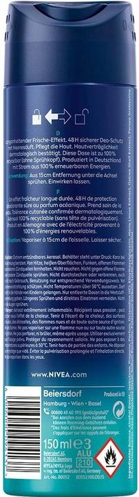 Produktbild Nivea Men Fresh Ocean (Spray, 150 ml)