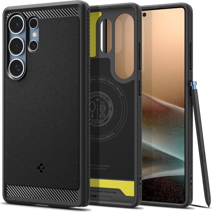 Actual product image Spigen Rugged Armor MagFit Case (Samsung Galaxy S25 Ultra)