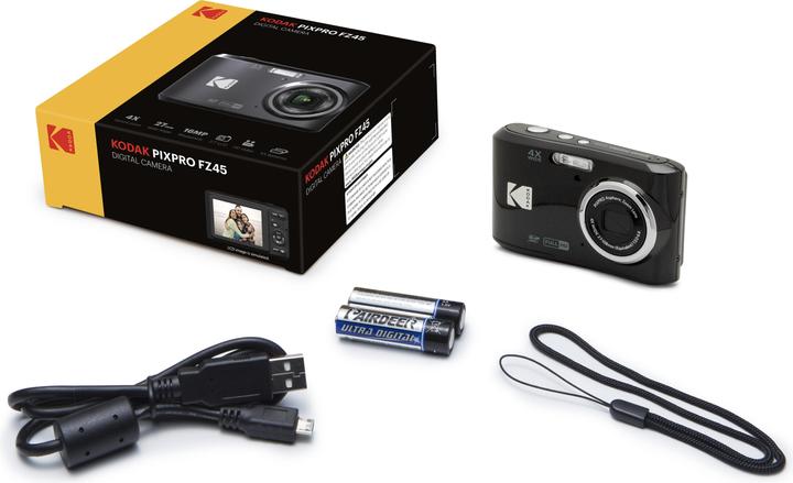 Produktbild Kodak Friendly Zoom FZ45 (4.9 - 19.6 mm, 16 Mpx, 1/2,3'')
