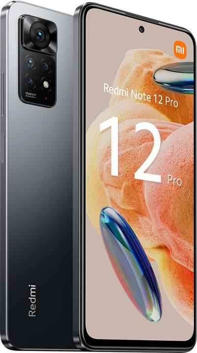 Produktbild Xiaomi Redmi Note 12 Pro (128 GB, Graphit grey, 6.67", Dual SIM, 108 Mpx, 4G)