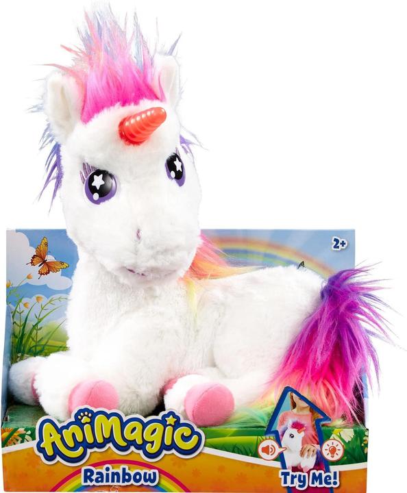 Actual product image Animagic Unicorn Rainbow (24 cm)