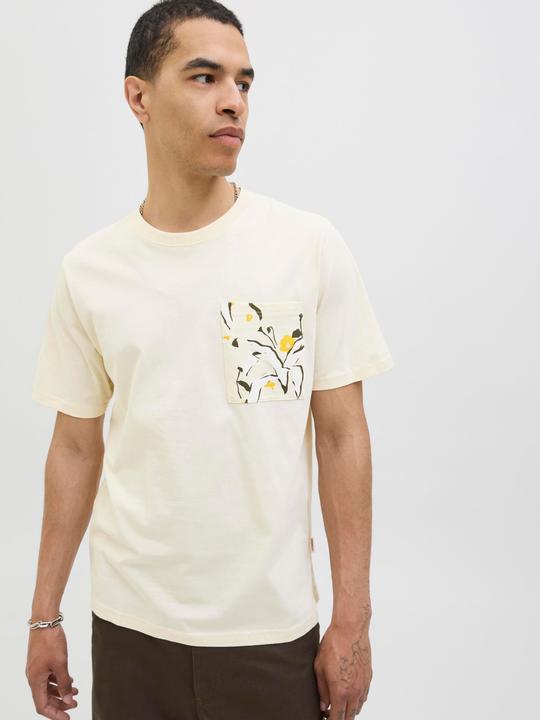 Actual product image Jack & Jones Gedruckt Rundhalsausschnitt T-shirt T-shirt (S)