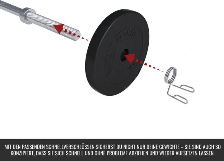 Image du produit Gorilla Sports Fermetures rapides à ressort