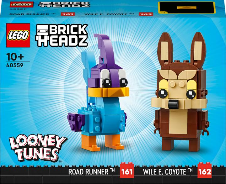 Immagine prodotto LEGO Road Runner e Wile E. Coyote (40559, LEGO Brickheadz)