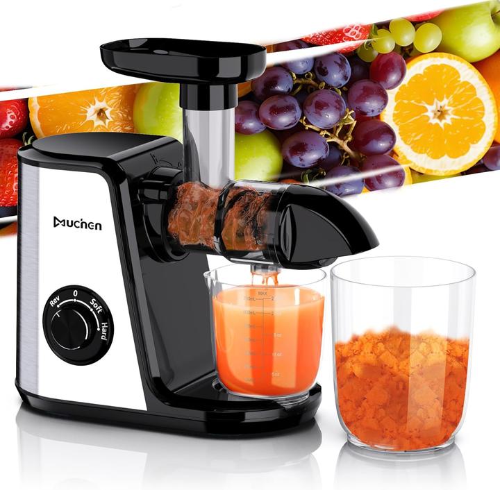 Immagine prodotto Muchen Slow Juicer Entsafter mit Rückwärtsfunktion