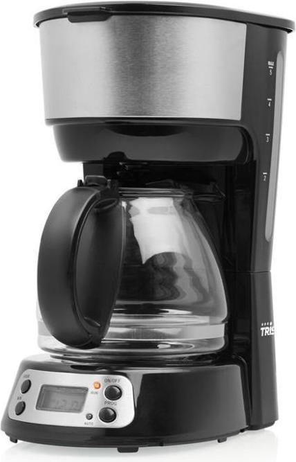 Tristar Kaffeemaschine Schwarz Fassungsvermögen Tassen=6 Glaskanne, Warmhaltef