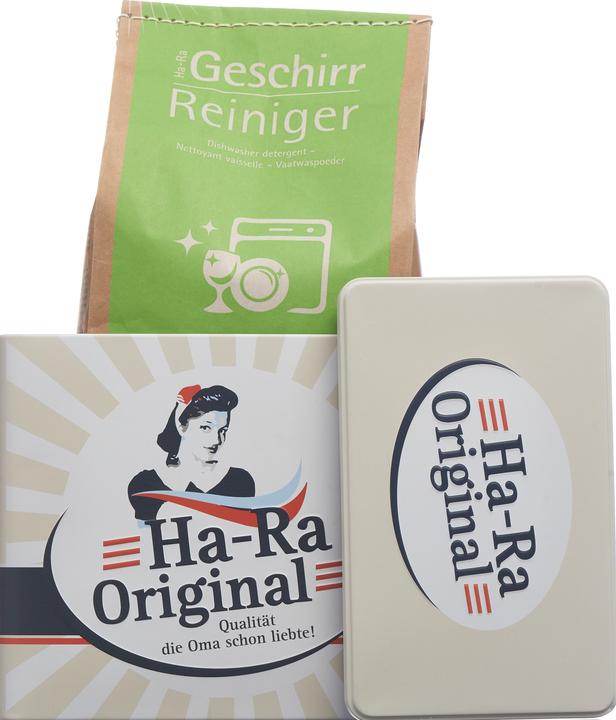 Produktbild Ha-Ra Set Geschirr-Reiniger mit Nostalgie-Dose (1 Stk)