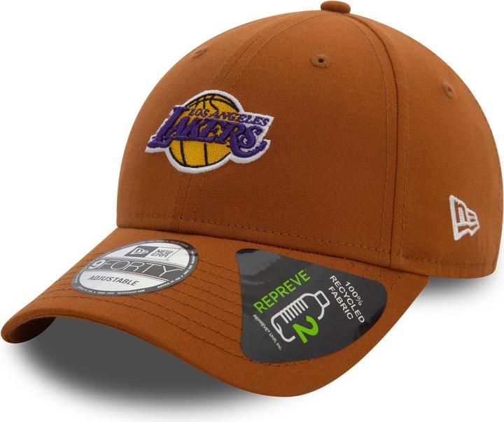 New Era baseball kappe los angeles lakers repreve mini logo 9forty (One Size)