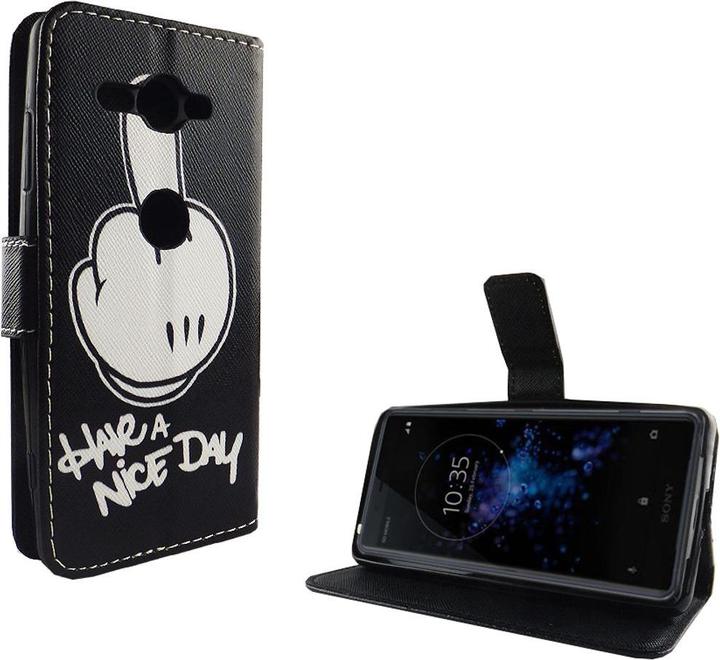 Produktbild König Design Hülle Handy Schutz für Sony Xperia XZ2 Compact Case Cover Tasche Wallet Etui Neu (Sony Xperia XZ2 Compact)