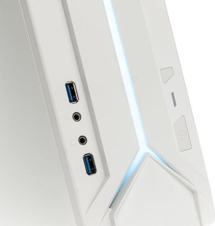 Produktbild Silverstone Tower SST-RVZ03W-ARGB weiss (Mini-ITX)