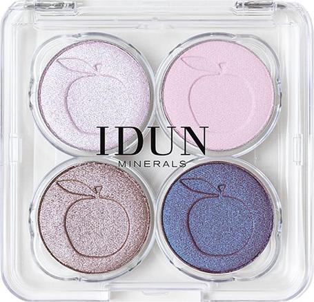 Immagine prodotto IDUN Minerals Palette Eyeshadow Norrlandssyten (Marrone, Porpora, Pink)