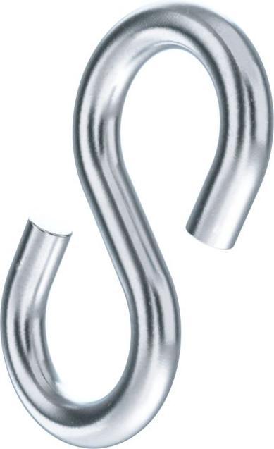 Produktbild BestaPac Haken S-Form vernickelt 2.5x30