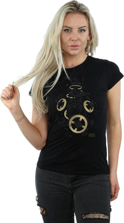 Immagine prodotto Star Wars The Last Jedi BB-8 Deconstructed Maglietta Donna (M)