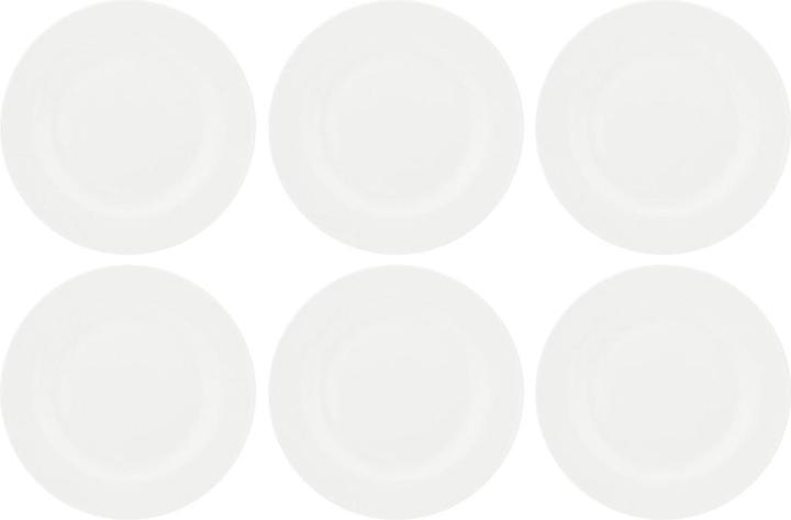 Produktbild La Porcellana Bianca Set mit 6 Essenziale Speisetellern - Weiss 27 cm (6 Stück)