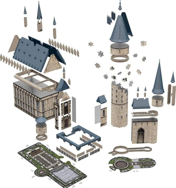 Produktbild Ravensburger Hogwarts Schloss - Die Grosse Halle (540 Teile)