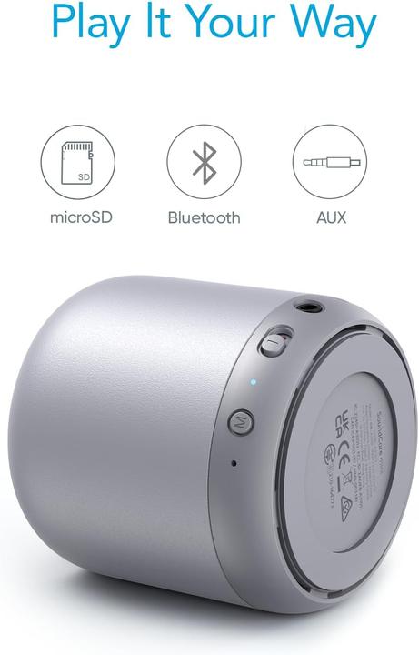 Produktbild Anker Soundcore Mini - Bluetooth-Lautsprecher (15 h, Akkubetrieb, Netzbetrieb)