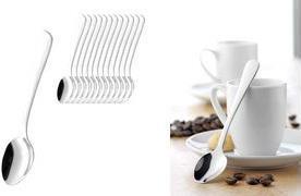 Immagine prodotto Esmeyer Cucchiaio da espresso Sylvia 12 pezzi in acciaio inox (12 Pezzo/i, Misurini)