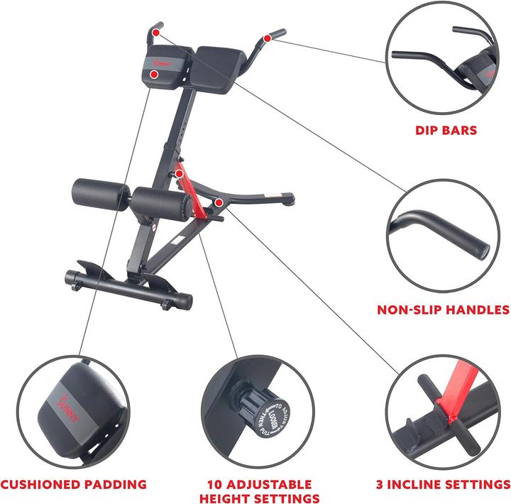 Immagine prodotto Sunny Health & Fitness Allenatore posteriore
