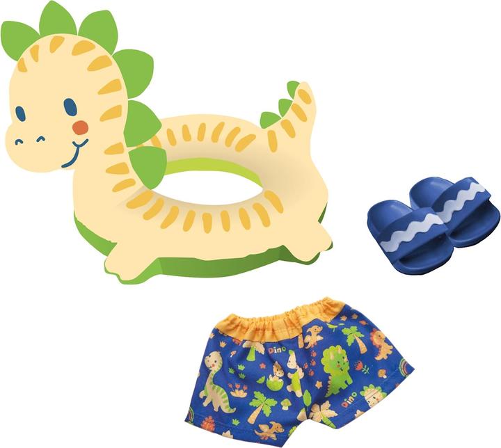 Heless Puppenschwimmset Dino