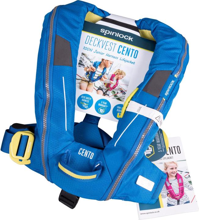 Actual product image Spinlock Deckvest CENTO Junior Lifejacket (20, 21, 22, 23, 24, 25, 26, 27, 28, 29, 30, 31, 32, 33, 34, 35, 36, 37, 38, 39, 40, 41, 42, 43, 44, 45, 46, 47, 48, 49, 50)