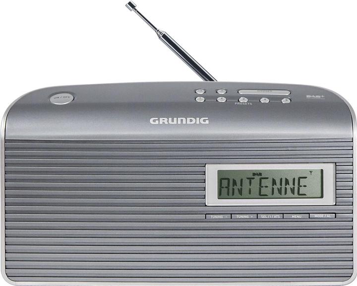 Grundig Music 7000X DAB+ grau/silber (DAB+, FM)