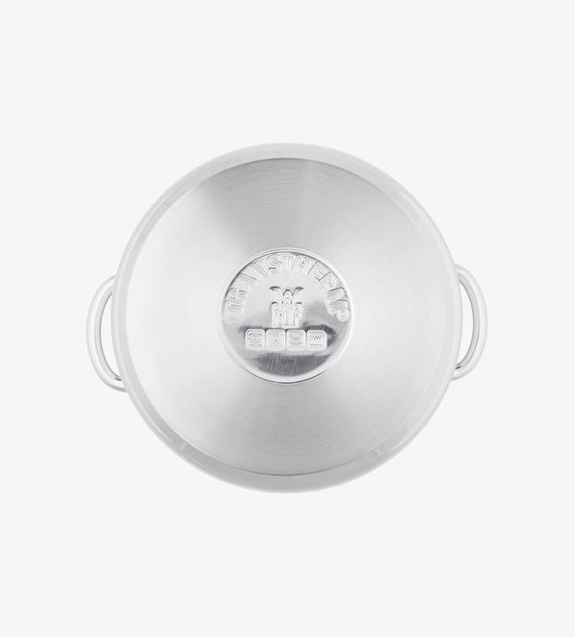 Produktbild WMF Spargeltopf Kochtopf Induktion hoch 16cm Topf mit Glasdeckel 5,0l Edelstahl (16 cm, Kochtopf, Edelstahl)