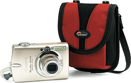 Immagine prodotto Lowepro Rezo 15, borsa per fotocamere digitali, elastica, rossa (Kamera Bereitschaftstasche, Custodia per fotocamera)