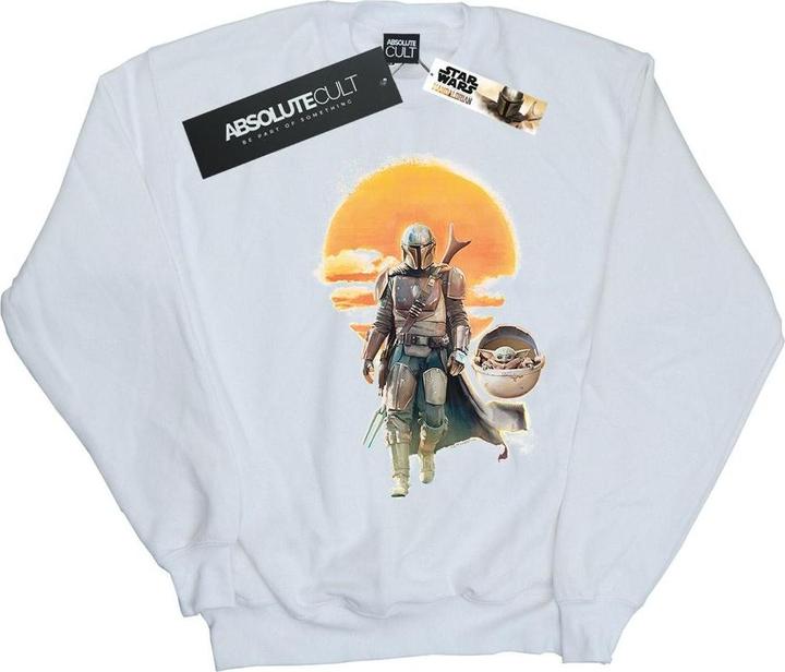 Produktbild Star Wars The Mandalorian Sunset Poster Sweatshirt (M)