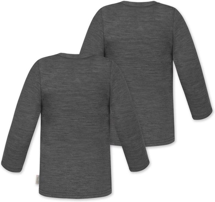 Produktbild Normani 2er Pack Baby Merino Longsleeve „Taupo" - 9465 (68)