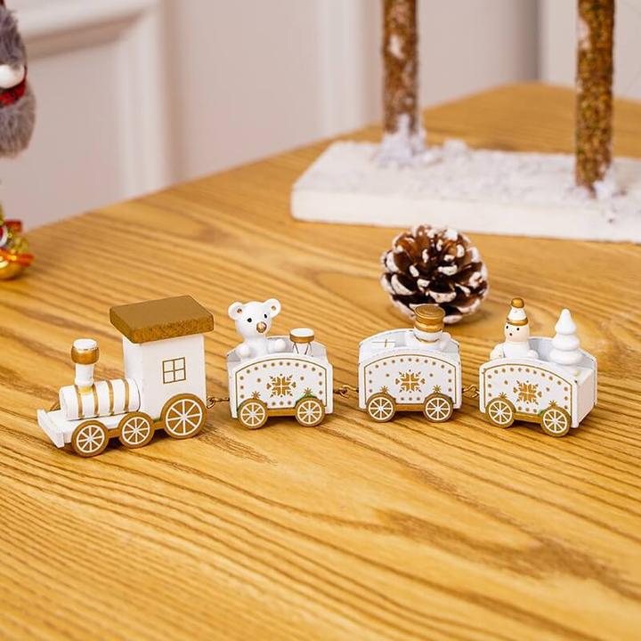 Immagine prodotto Cover-Discount Treno di Natale Decorazione natalizia bianca (1 -parte)