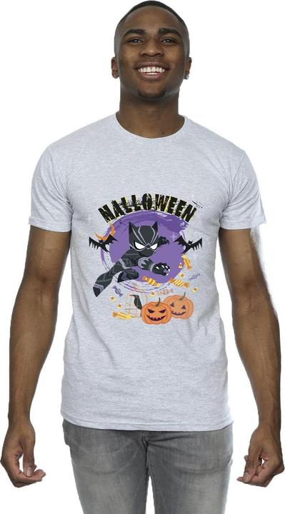 Actual product image Mens Black Panther Halloween T-Shirt (4XL)