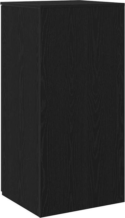 Actual product image VidaXL Storage cabinet Black 50x45x103.5 cm Wood-based cabinet Filing cabinet