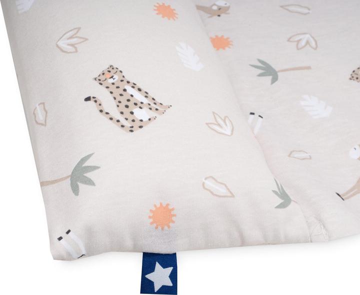 Productafbeelding Julius Zöllner Jersey hoes Loop Comfy voor aankleedkussen Softy, savannah beige (85 x 75 cm)