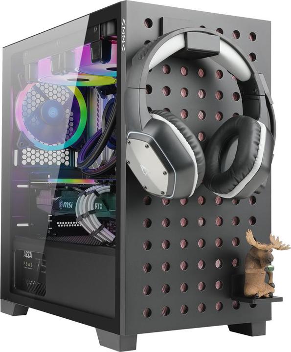 Produktbild Azza Elise 140 GAMING MATX Black CSAZ-140 (mATX, ITX)