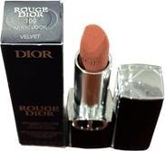 Actual product image Dior Rouge New Velvet (100 Nude Look)